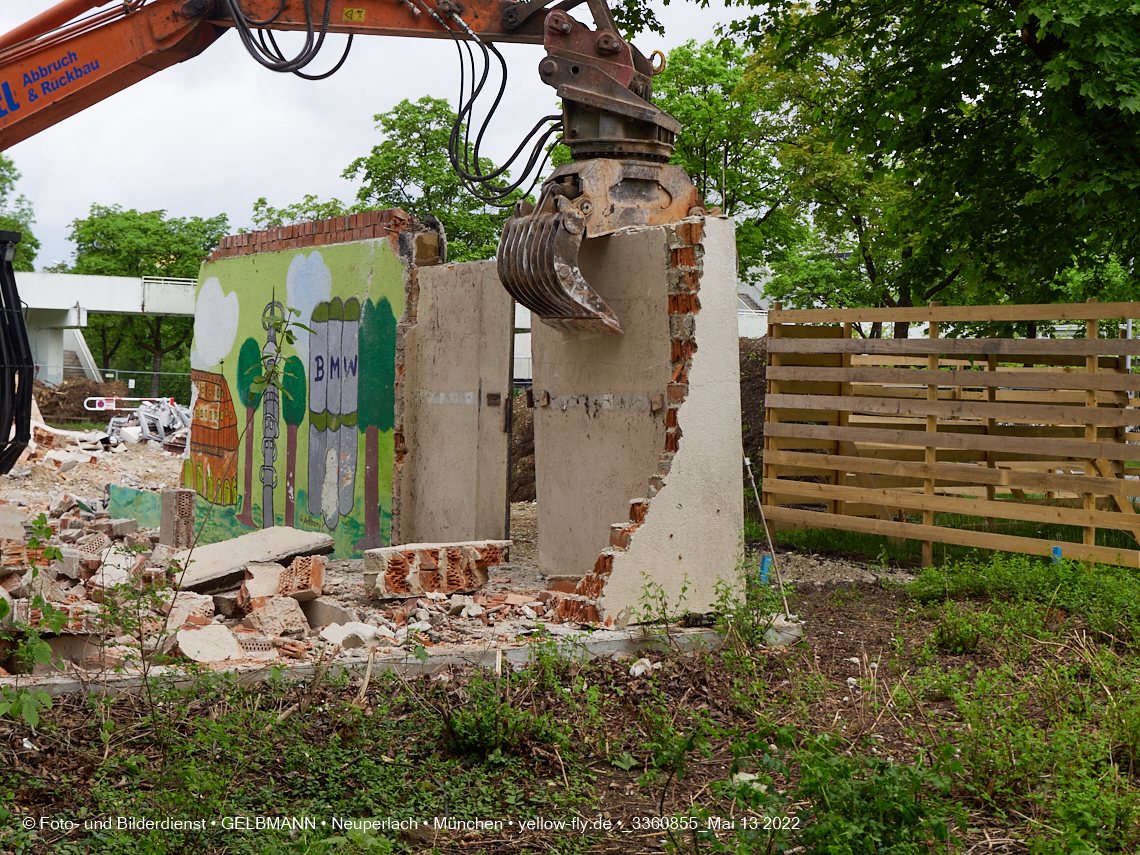 13.05.2022 - Baustelle am Haus für Kinder in Neuperlach